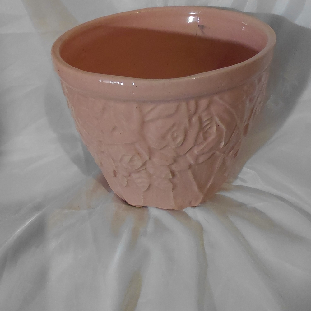 McCoy Pink Ceramic Planter